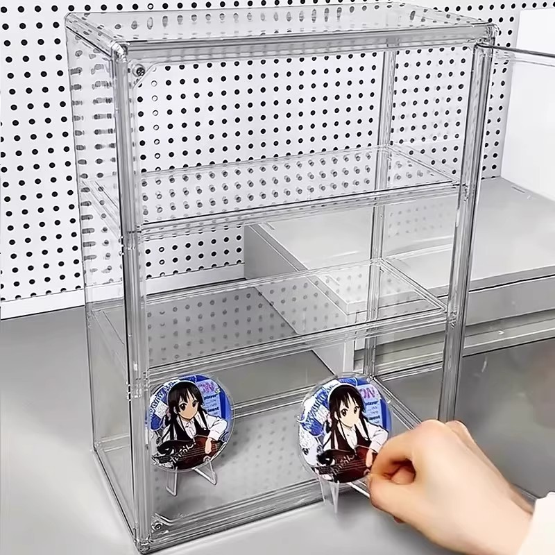 Transparent Acrylic Figurine D – обзор и цена Desk Setup Shelf