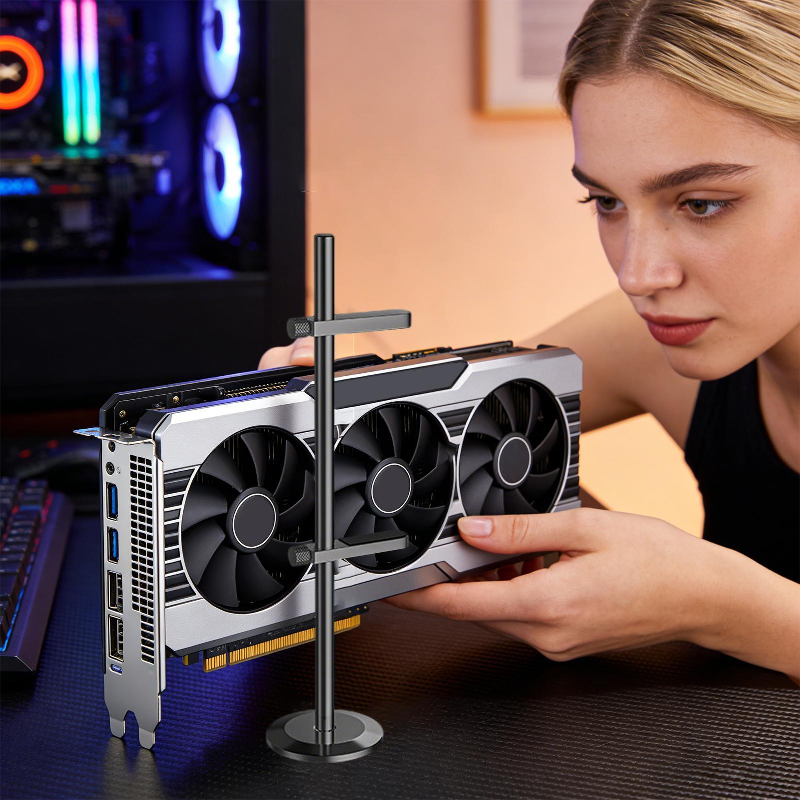 Graphics Card Support Bracket  – обзор и цена Desk Setup Videos