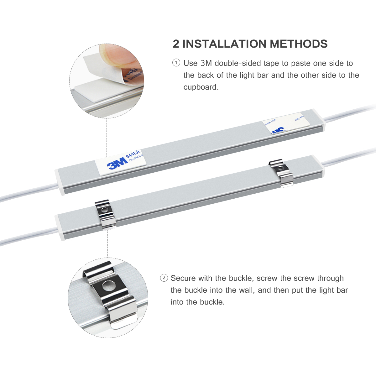 USB Kitchen LED Lights Under C – обзор и цена Desk Setup Shelf