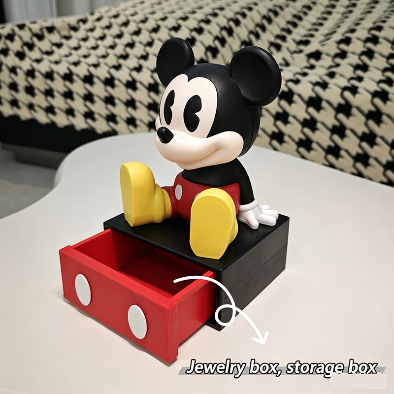 Cute Mouse Drawer Storage Box  – обзор и цена Desk Setup At Home