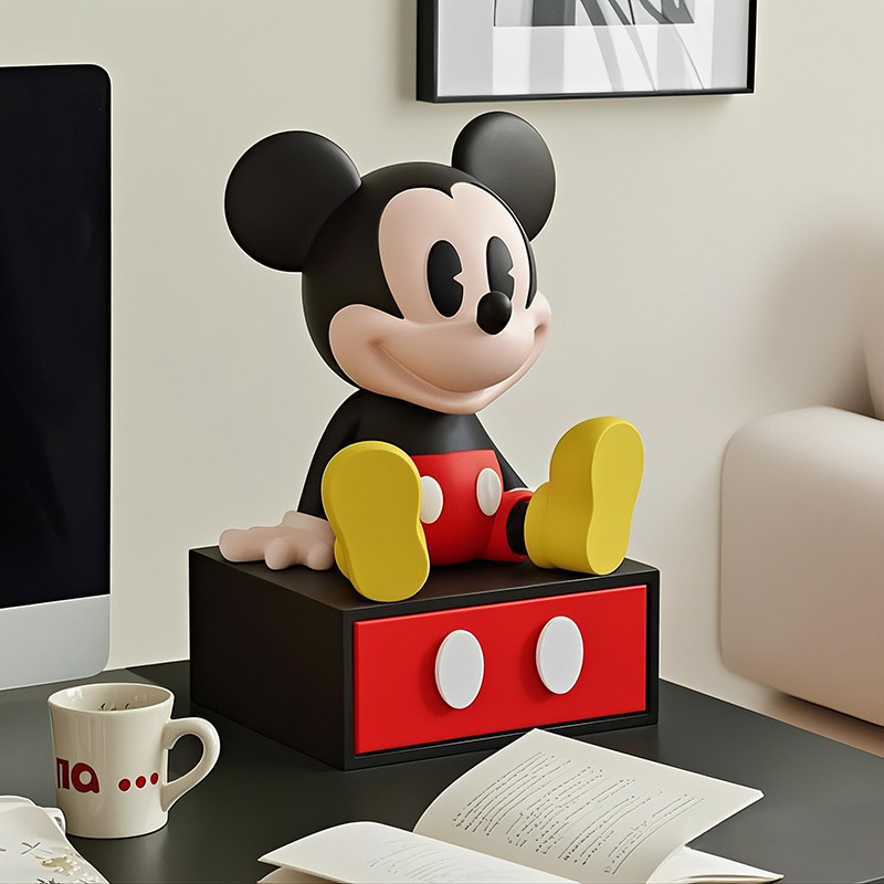 Cute Mouse Drawer Storage Box  – обзор и цена Desk Setup At Home