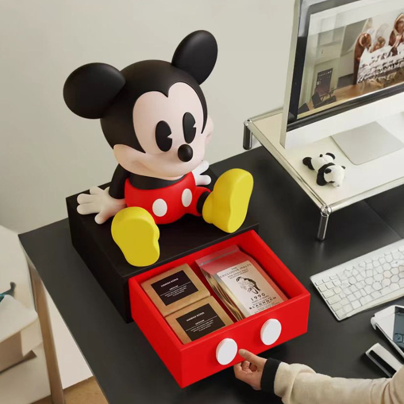 Cute Mouse Drawer Storage Box  – обзор и цена Desk Setup At Home