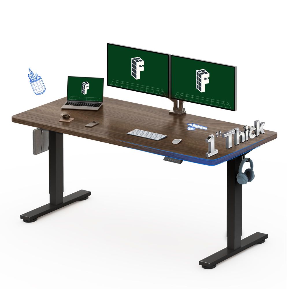 60x24 OnePiece Electric Standi – обзор и цена Desk Setup Home Office