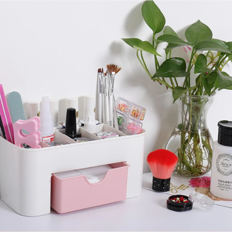 Nail Art Organizer Desktop Dra – обзор и цена Desk Setup Organization