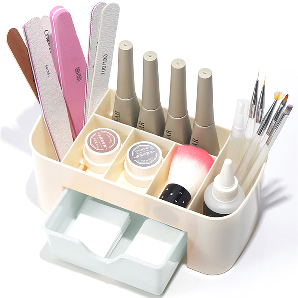 Nail Art Organizer Desktop Dra – обзор и цена Desk Setup Organization
