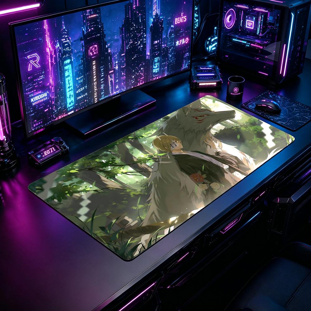 Gaming Mouse Pad NNatsume's Bo – обзор и цена Desk Setup Books