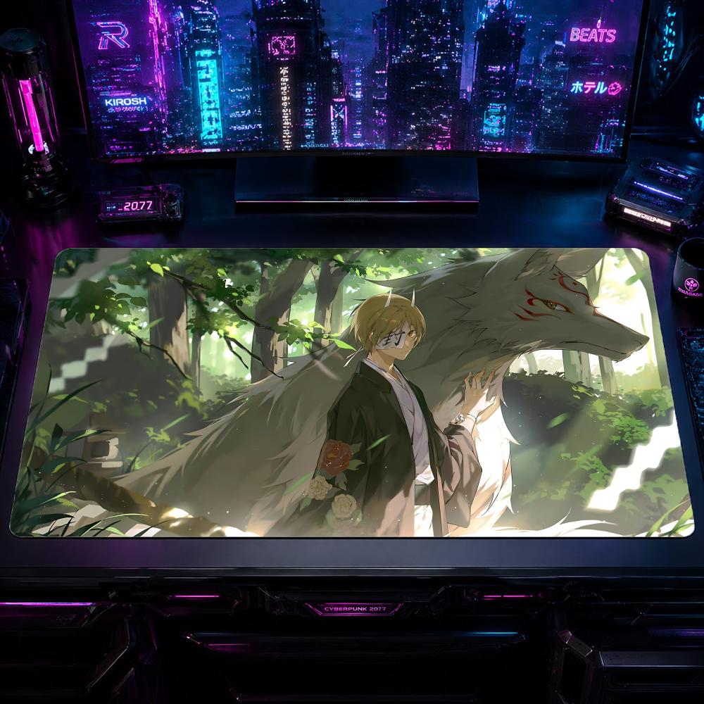 Gaming Mouse Pad NNatsume's Bo – обзор и цена Desk Setup Books