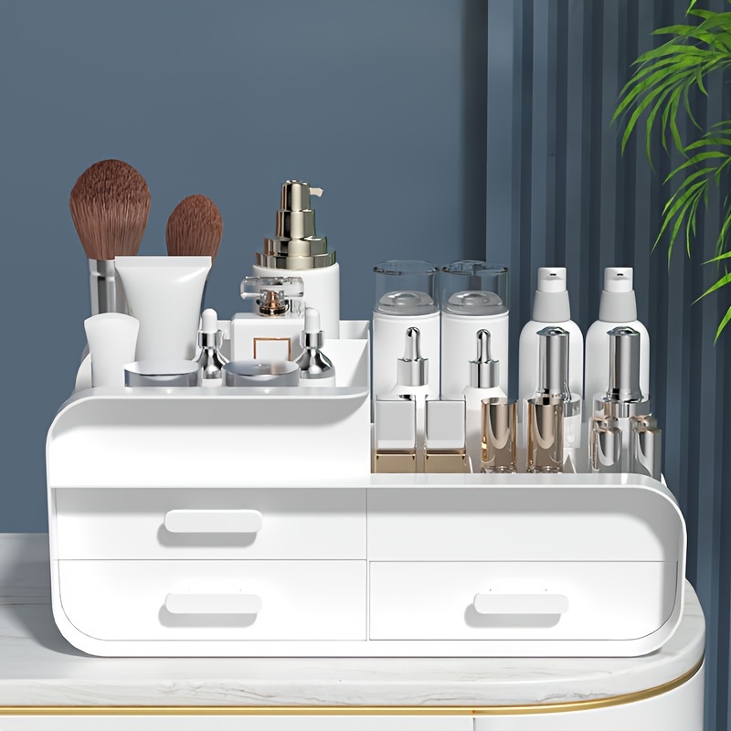 Makeup Storage Box Drawer Dorm – обзор и цена Desk Setup Shelf