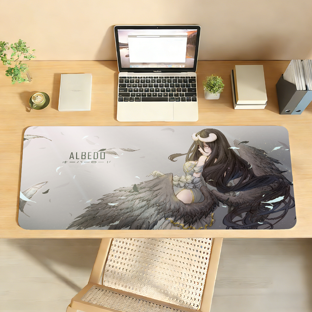 Anime O-OverlordS Albedo Mouse – обзор и цена Desk Setup Anime