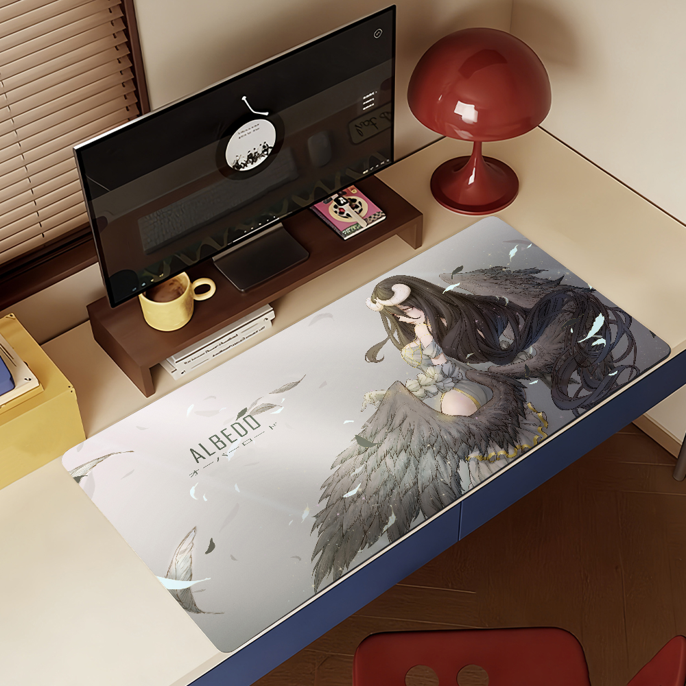 Anime O-OverlordS Albedo Mouse – обзор и цена Desk Setup Anime