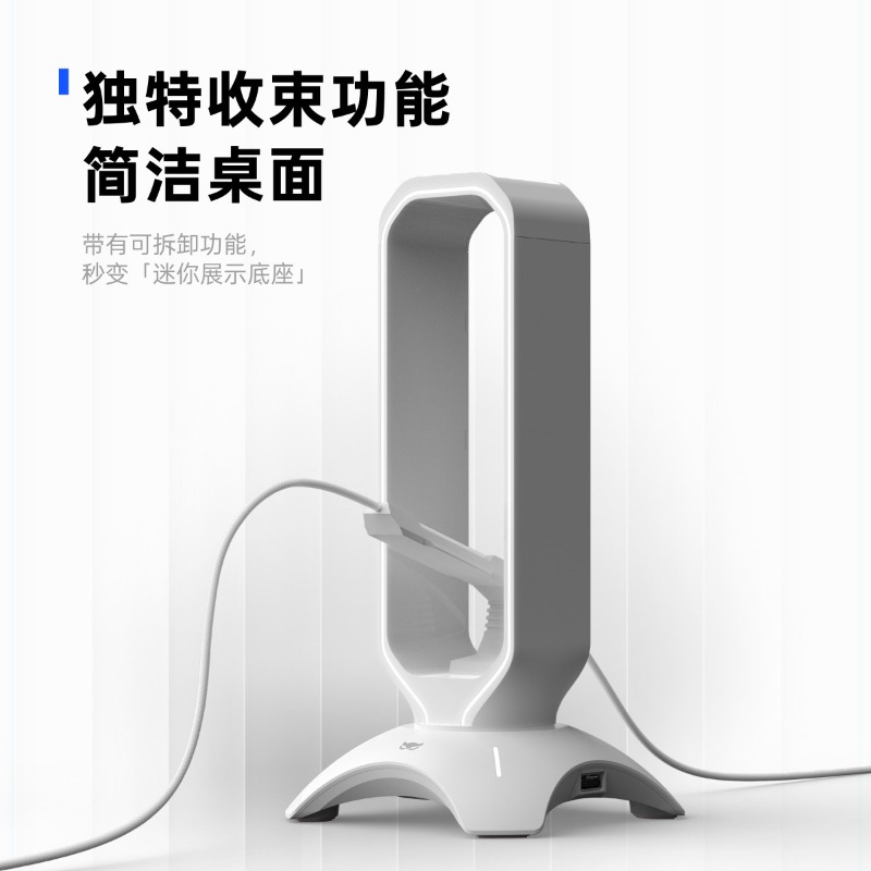 Waizowl RGB Headphone Stand Ga – обзор и цена Desk Setup Usb Hub
